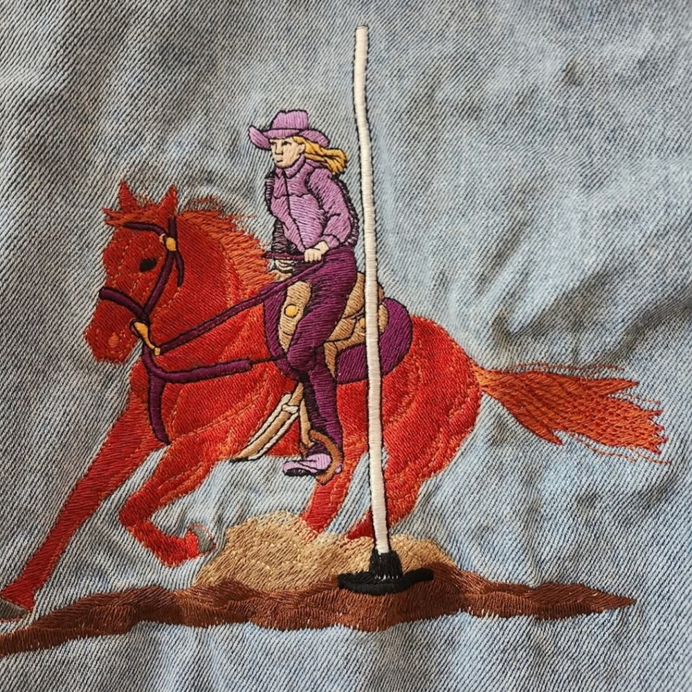 Vintage Rodeo Jean Jacket - Picture 2 of 3
